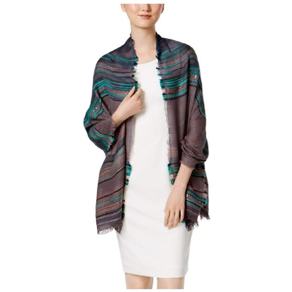 Inc International Concepts Multi Texture Wrap Retail $38.50 - Picture 1 of 5